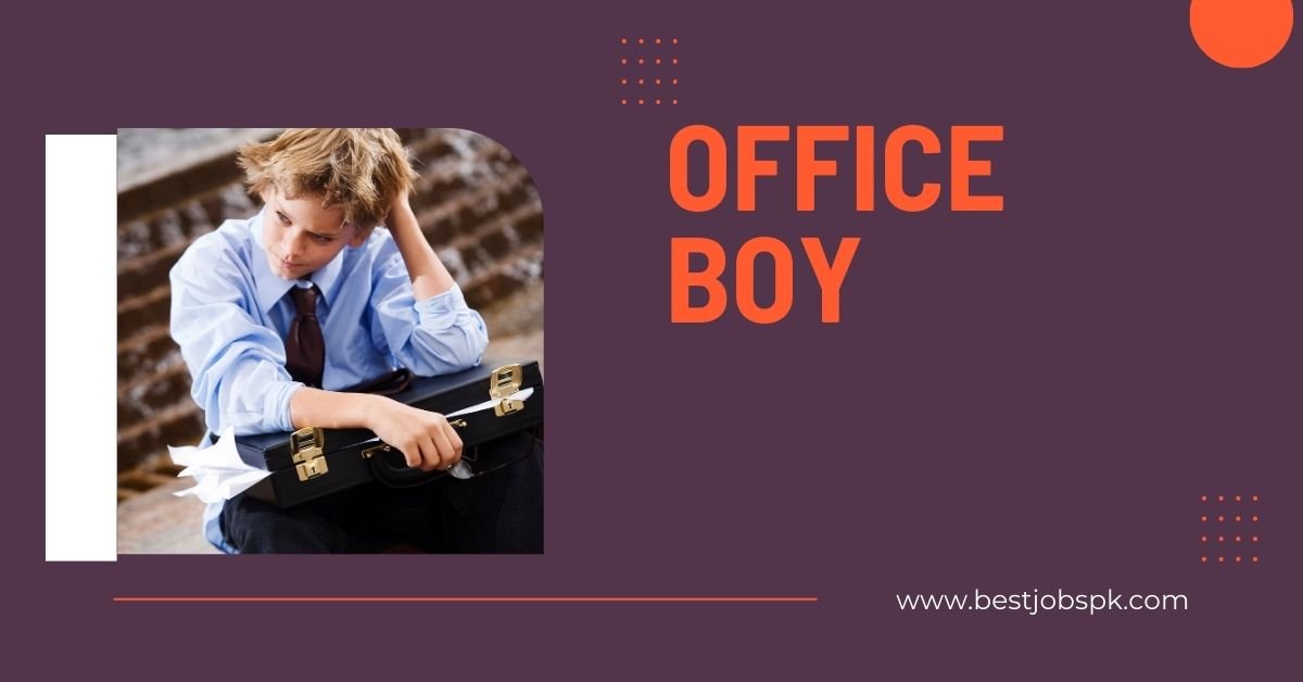 Office Boy Required for Dubai – 2026